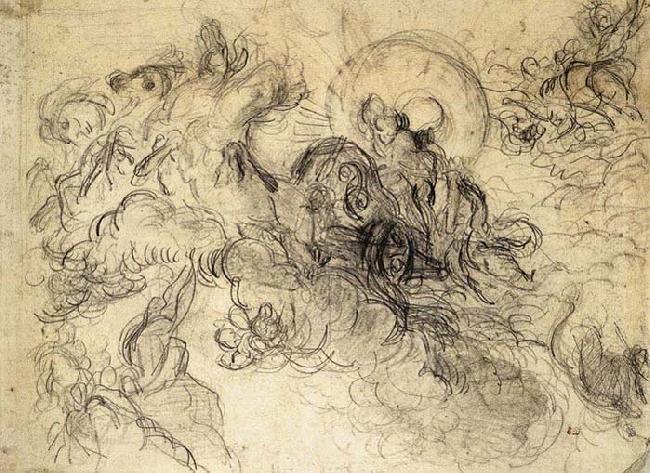 Eugene Delacroix Apollo Slays Python china oil painting image
